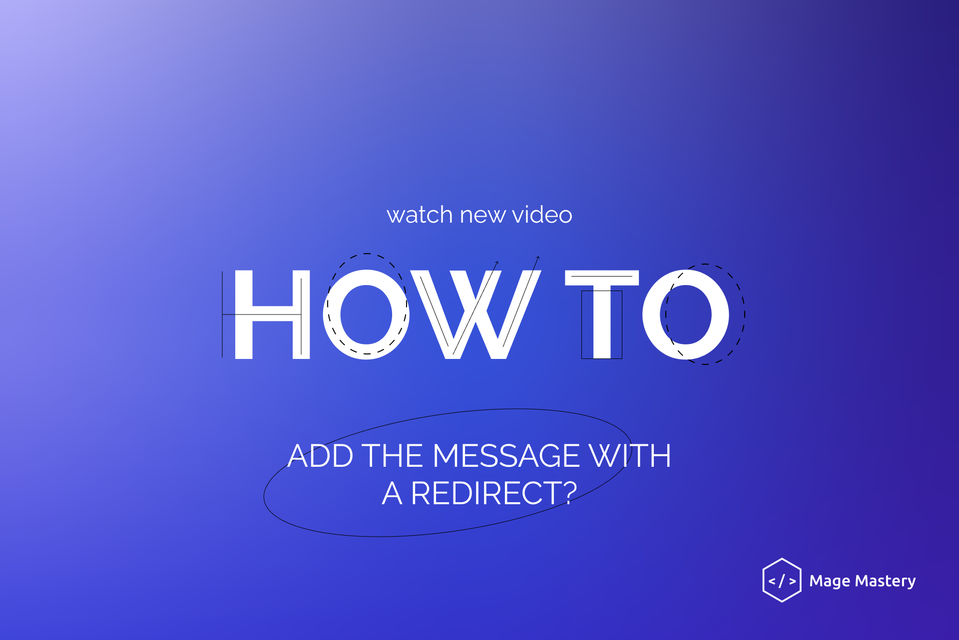 How to add the message with a redirect?