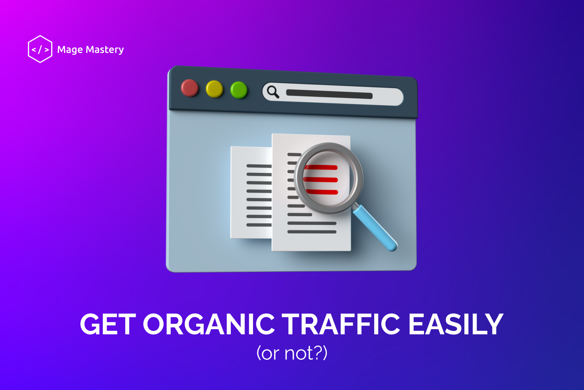 5 tips to increase organic traffic